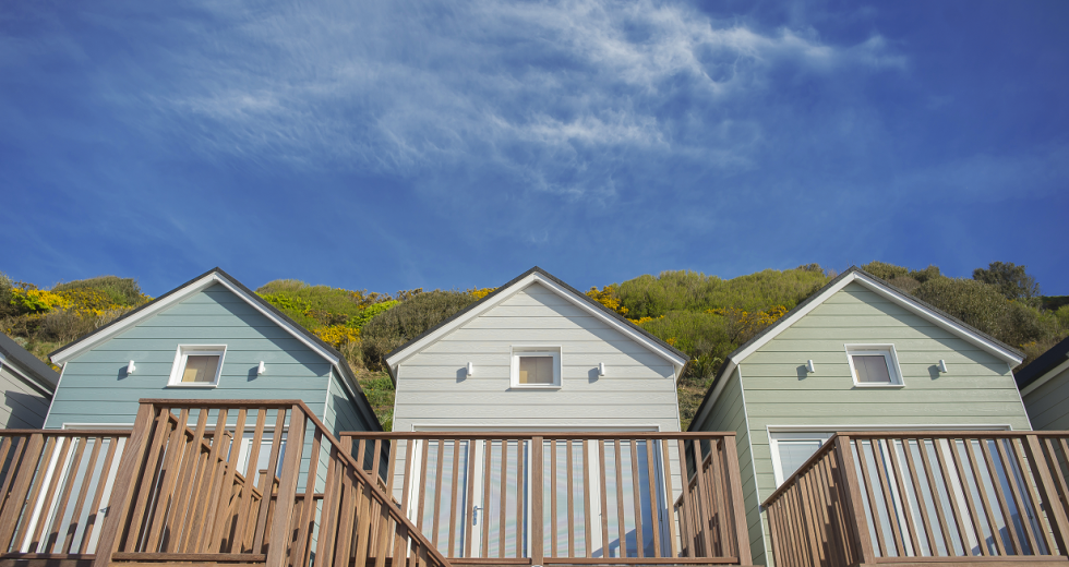 Glamping holidays in Dorset, South West England - Bournemouth Beach Lodges